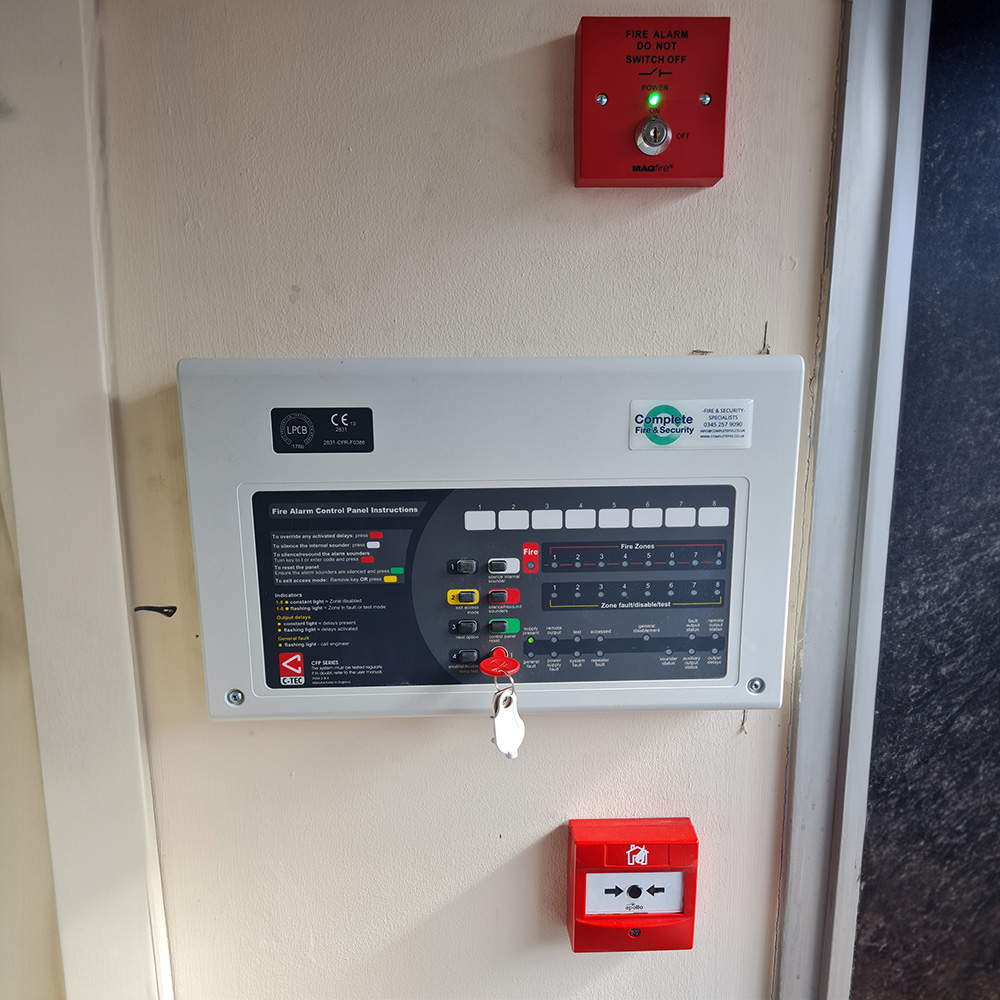 Image of Fire Alarm Panel
